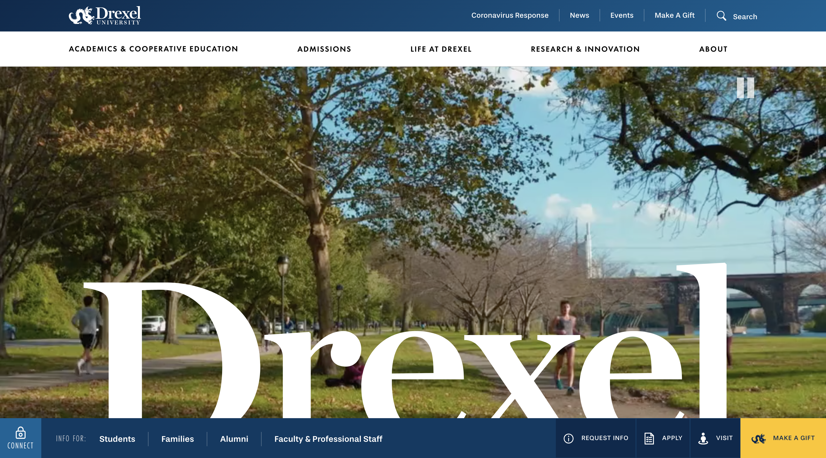 Drexel University video header
