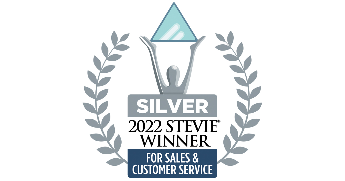 Stevie Silver Award Winner Logo - Customer Service Support