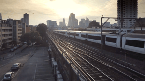 Journey on a train