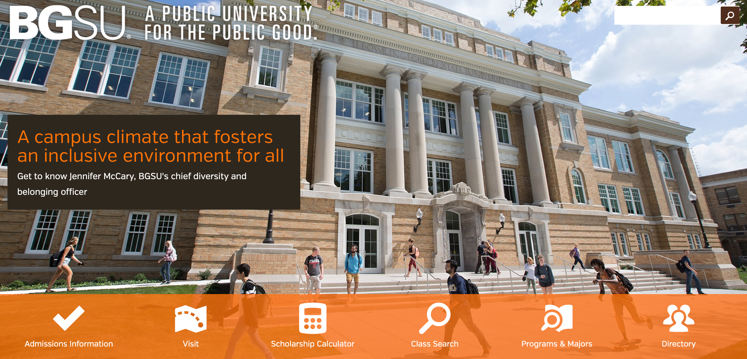 Bowling green website headeer