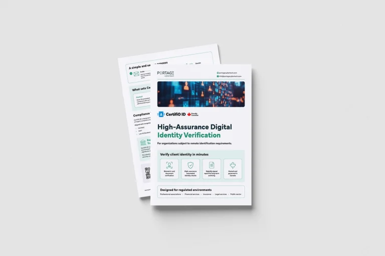 CertifiO ID brochure thumbnail image