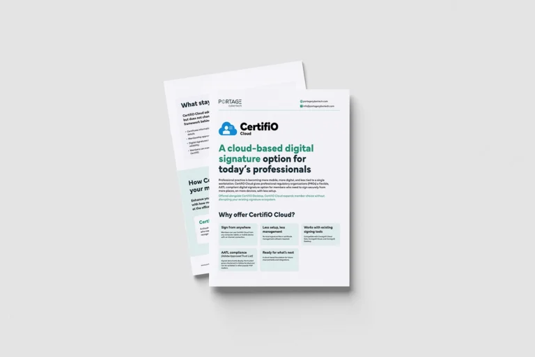 CertifiO Cloud Product Comparison Sheet -Thumbnail Image