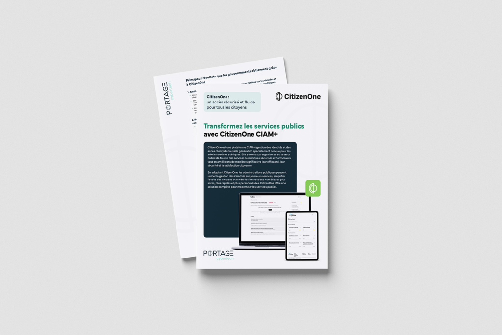 CitizenOne - un accès sécurisé et fluide pour tous les citoyens