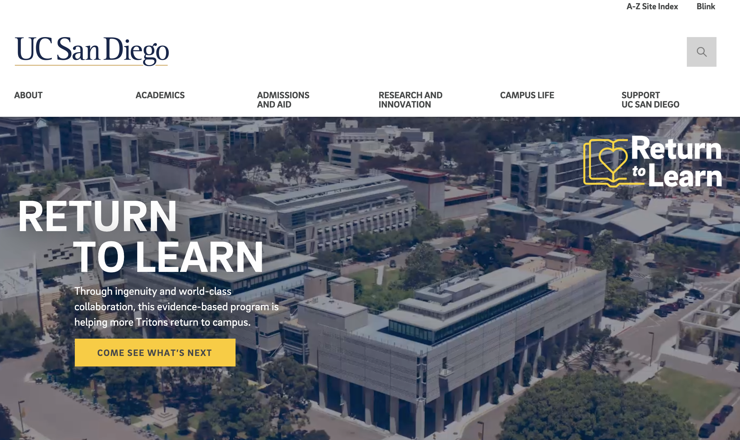 Univeristy of san diego header