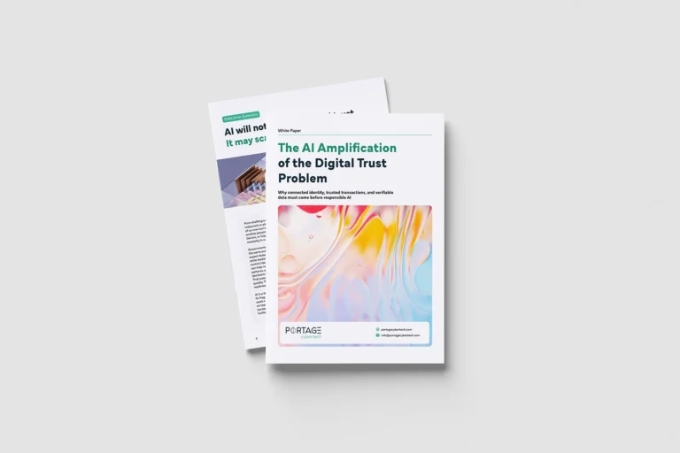 White Paper - The AI Amplification of the Digital Trust Problem - Thumbnail Image