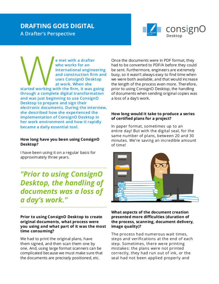 Drafters perspective