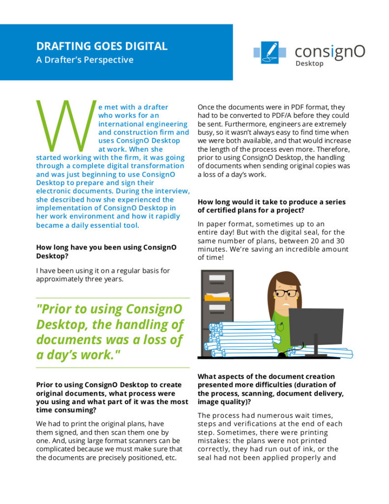 Drafters perspective