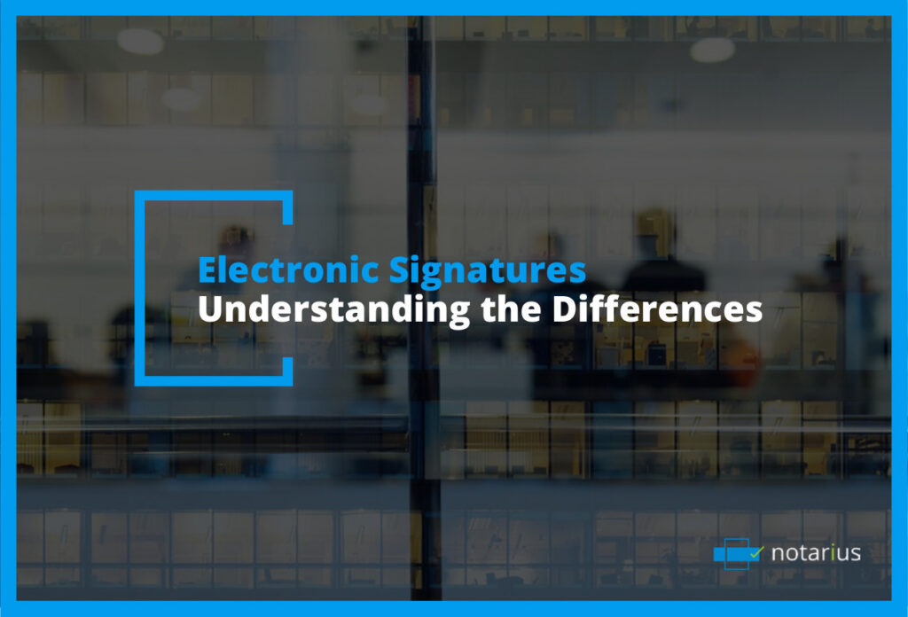Understanding differences signatures