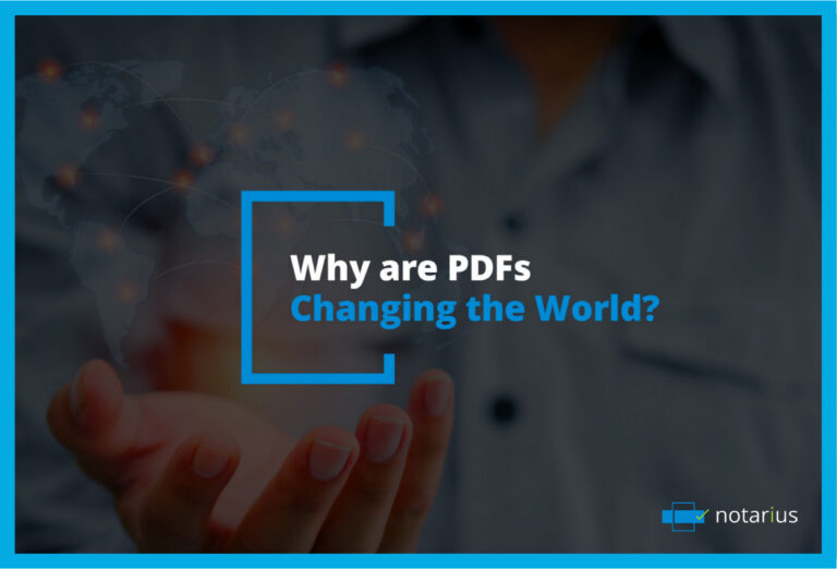 Why are pdfs changing the world